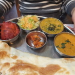 南印度ダイニング - ターリランチ（豆カレー）