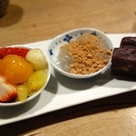 とく山 - ［10回目］オレの蟹コース(要予約)・水菓子