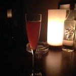 ウォータークラブ - 薔薇の香りがするカクテルでした。大人な女性の感じ。