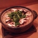 分とく山 - 土鍋で炊いたご飯、1度目に来た時は、残ったものをおにぎりにしてもらいましたが、今回は完食でした。