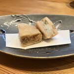 和ごころ - 白石蓮根と海老シンジョウの挟み揚げ