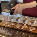 HAMA BAR - 日本酒飲み比べ