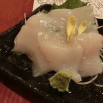 千代の追風 - サービスのいか刺し