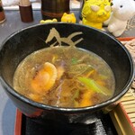 つうつうハイハイ店 - 鴨汁　※蕎麦湯があるのかは、不明