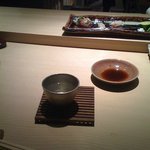 鮨 多門 - 冷酒で一杯（＊＾＾＊）