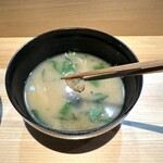 蒼月庵 - アサリ汁