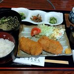 きたむら - 料理写真:メンチカツと椀そばの定食（2026.2）