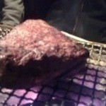 焼肉萬野 - 萬野ホルモン舗　和牛塊肉の豪快焼き