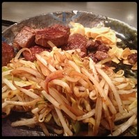 ステーキハウス松波 - もやしモリモリ✨