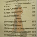 Restaurant Haesje Claes - メインメニュー