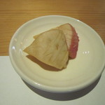 和しょく　えびはら - あやめかぶらの香の物