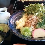 そば処　みのり - おろし天婦羅蕎麦です。