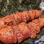 おでんと肴 家族 - 昆布〆あぶり明太子