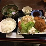 田舎料理 俵山 - 馬肉コロッケセット