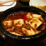 Ronfu Dainingu - ロンフーセットの石鍋麻婆豆腐(小)