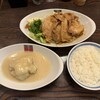 アカシア - 豚ロースのオイル焼きとロールキャベツ