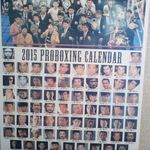 よし喫茶 - 店内の歴代世界王者ポスター（永遠の王者大場政夫の画像も）