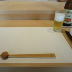 江戸前鮨 二鶴 - 席のセット