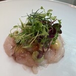 TRATTORIA CREATTA - 赤海老のカルパッチョ