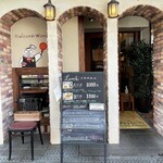 Naga～n cucina italiana - 見逃しそうな感じながらの、素敵なファザード