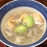 りょうり屋 もと - カリフラワーの蟹のあんかけ