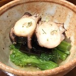 りょうり屋 もと - 煮だこと菜の花のお浸し