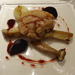 リストランテ サクラ - 鹿児島産黒豚のオーブン焼き、赤ワインソースで