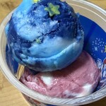 サーティワンアイスクリーム - コットンフルーツギャラクシーとストロベリースペシャルタイム