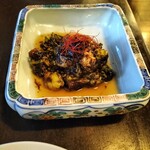 中国菜 智林 - フキノトウの甜麺醤和え