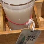 越前鮮魚と炭火焼き 炭と魚 - 花垣　にごり酒
