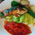 cafe 膳 八起 - 料理写真:【週末ランチ】真鯛のトマトソース添え