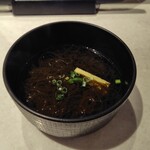 琉球回転寿司 海來 - 県産もずくの吸い物