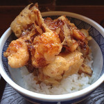 35272934 - ミニ海鮮かき揚げ丼