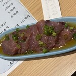 居酒屋　うみ幸 - 初カツオ　レバ刺し風