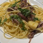 居酒屋　うみ幸 - ホタルイカのオイルパスタ