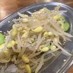 大宮牛タンいろ葉 - 豆モヤシのナムル