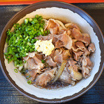 Serufu Udon Yamamori - ぶっかけ肉うどん冷