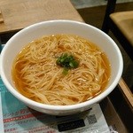 ミスタードーナツ - 汁そば(丼の直径は約15センチとやや小ぶり）