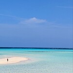 IslandBrewing - 大潮のこの日、普段は沈んでいるビーチが姿を見せていました。自然の作り出す美しさは驚異的！