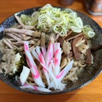 長尾中華そば - 料理写真:まぜにぼ大¥1150