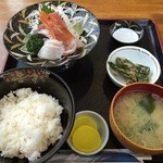 バイキング - 特選お刺身定食　1050円