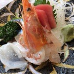 バイキング - 特選お刺身定食　刺身アップ