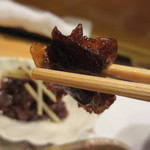 新ばし 星野 - 松阪牛のしぐれ煮はやはり絶品。