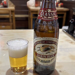 つぼ半 - クラシックラガー(中瓶)¥700