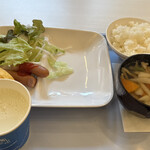 東横INN - 料理写真:無料朝食　自力朝定食