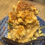 う頂天 - 鰻と煮卵のポテサラ