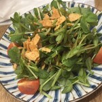 う頂天 - 豆苗のサラダ