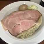 麺処 うきとみ - 塩ぱいたんつけそば、麺大盛り、TP味玉
