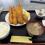 ダイニング ますみ - 料理写真:ミックスフライ定食