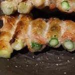 大銀杏 - アスパラの食感が溜まりませんね～。